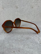 Celine Round Sunglasses Orange