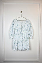 LoveShackFancy Cotton Dress White Multi Sz. M