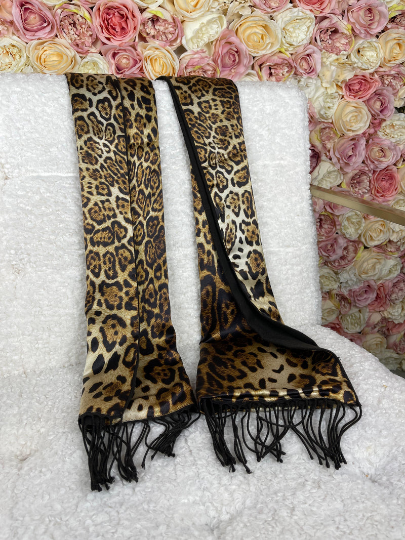 Pashmina Cashmere Silk Scarf Leo