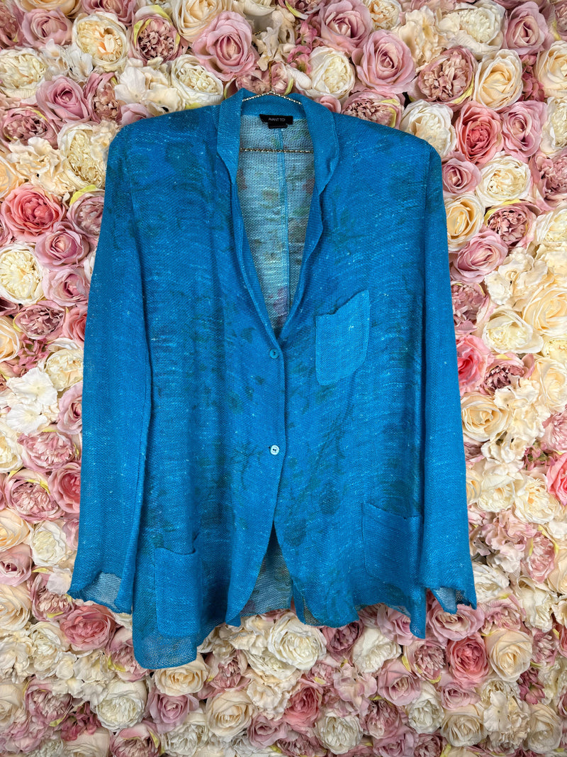 Avant Toi Thin Linen Blazer