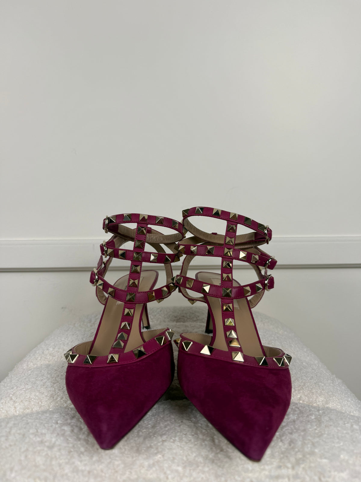 Valentino Rockstud Pumps – Bordeaux – Gr. 38 EU