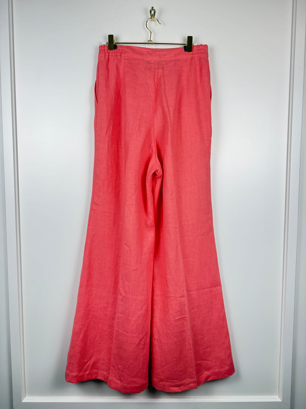 Sleeper Linen Pants Coral Sz. S