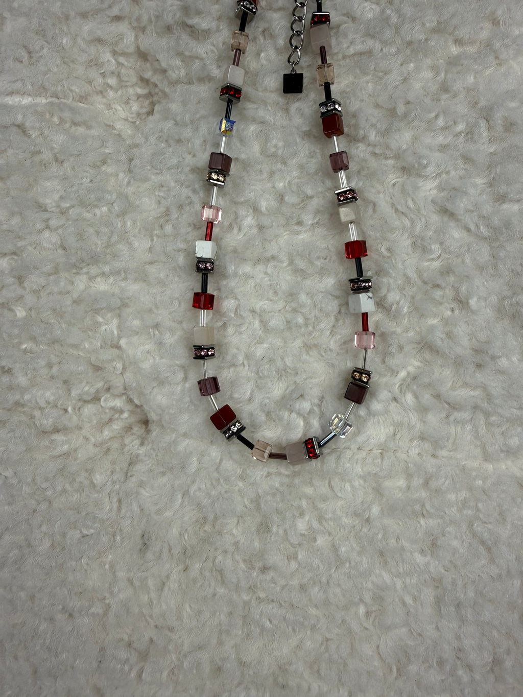 Coeur De Lion Necklace Purple Multi