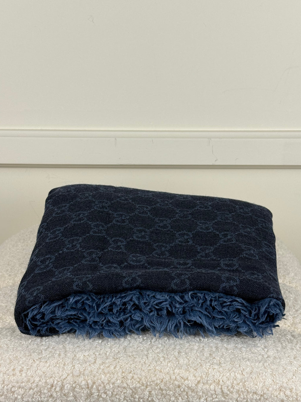 Gucci GG Schal – Blau