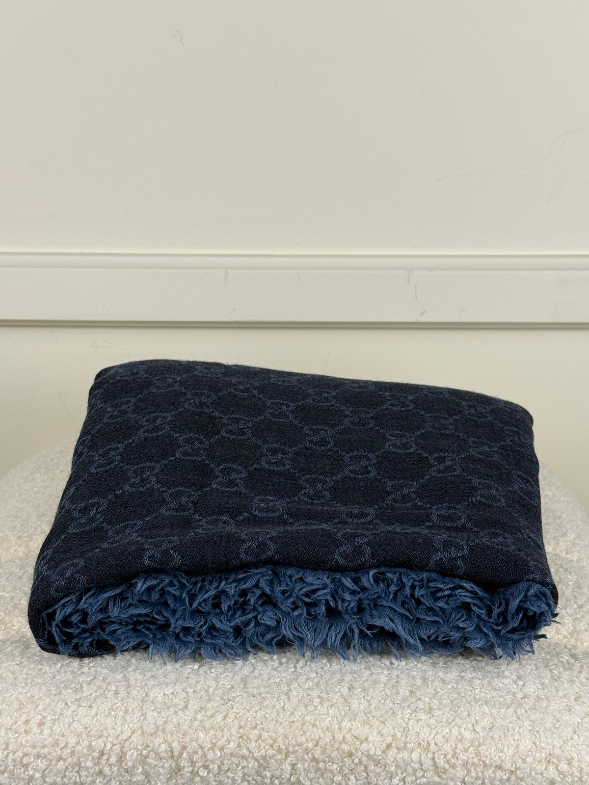 Gucci GG Schal – Blau