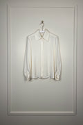 Chanel Silk Blouse Cream Sz. 42 DE (44 FR)
