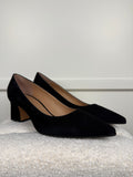 Benci Brothers Suede Heels Black Sz. 38 EU