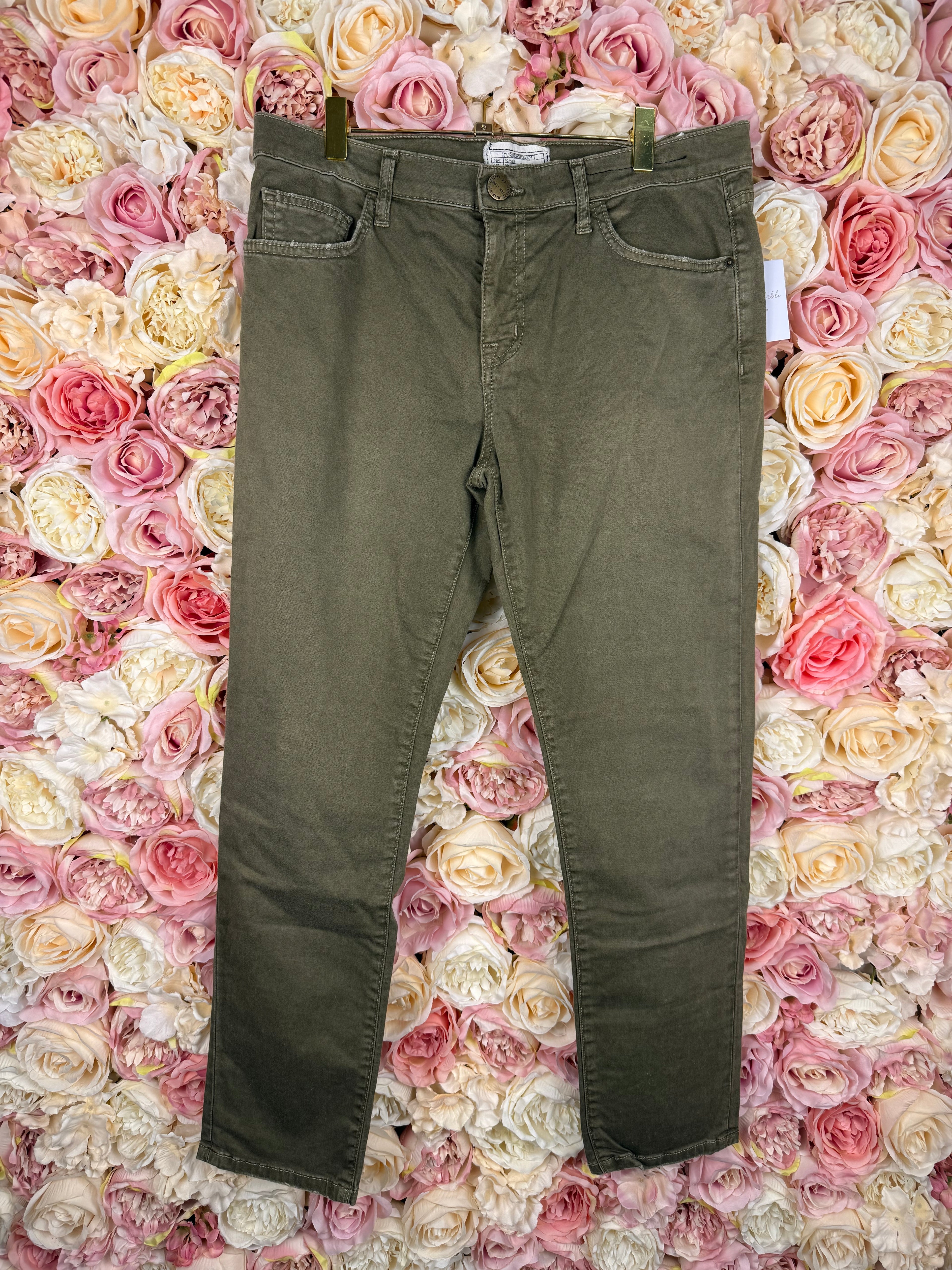 Current/Elliot Jeans in Green