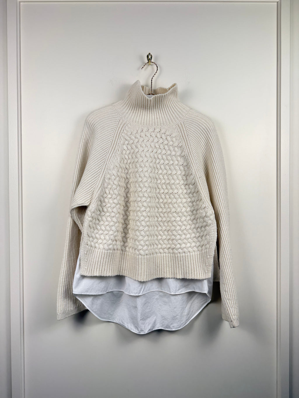 AllSaints Pullover – Creme – Gr. L