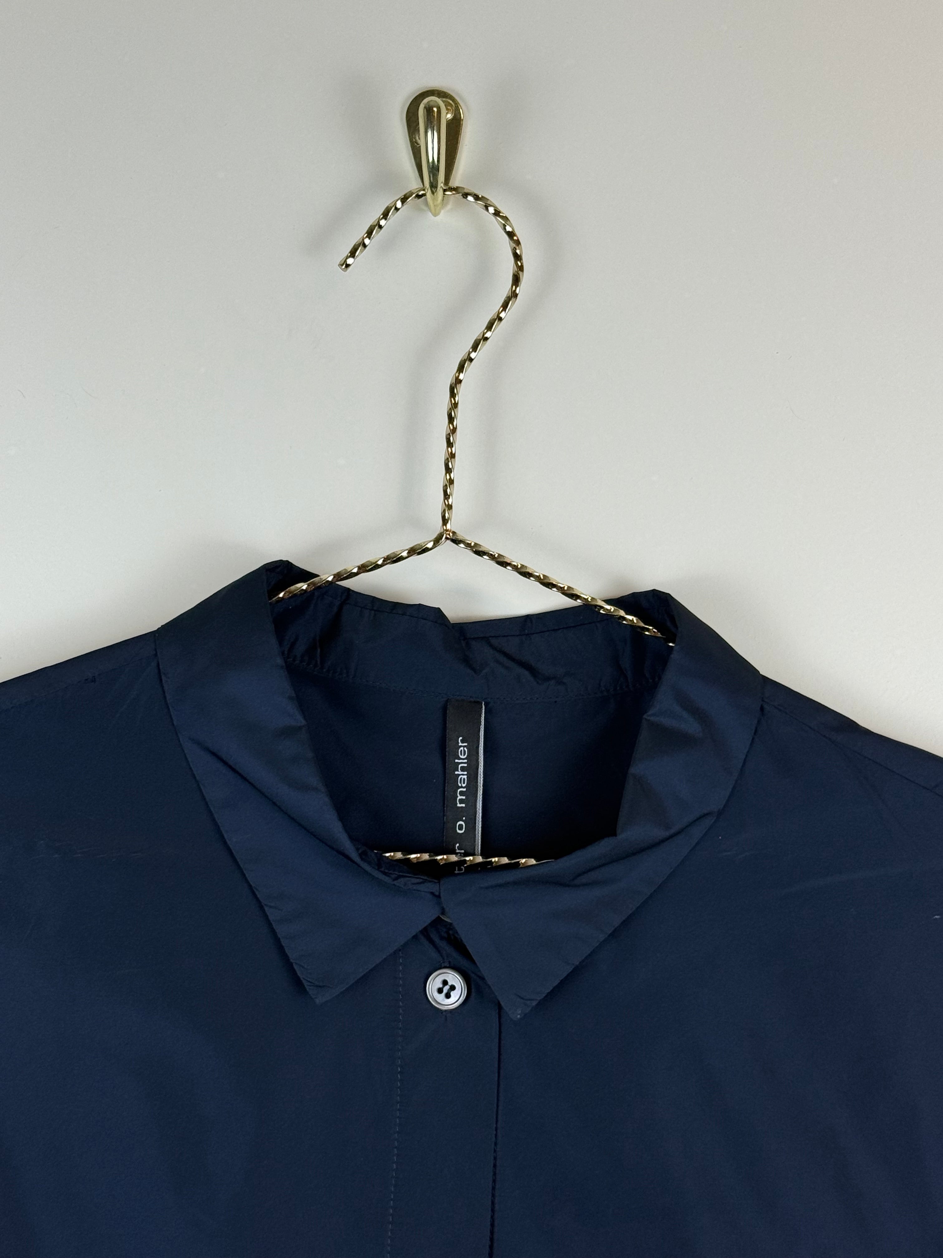 Peter O. Mahler Shirt Dark Blue Sz. M