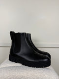 Chanel Chelsea-Stiefel aus Leder – Schwarz – Gr. 40 EU