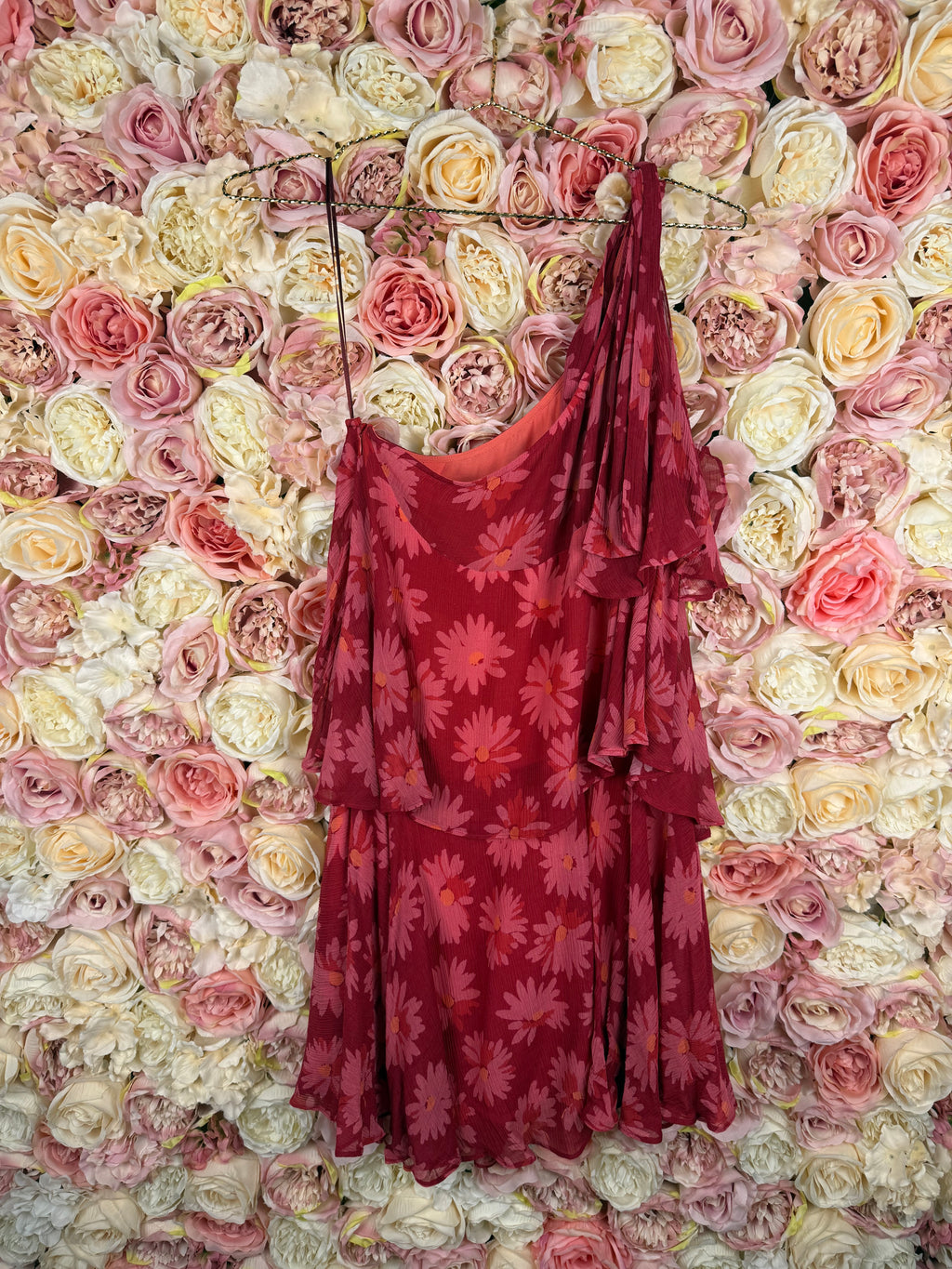 Mirae Dress Pink Multi Sz. 34 DE (36 FR)