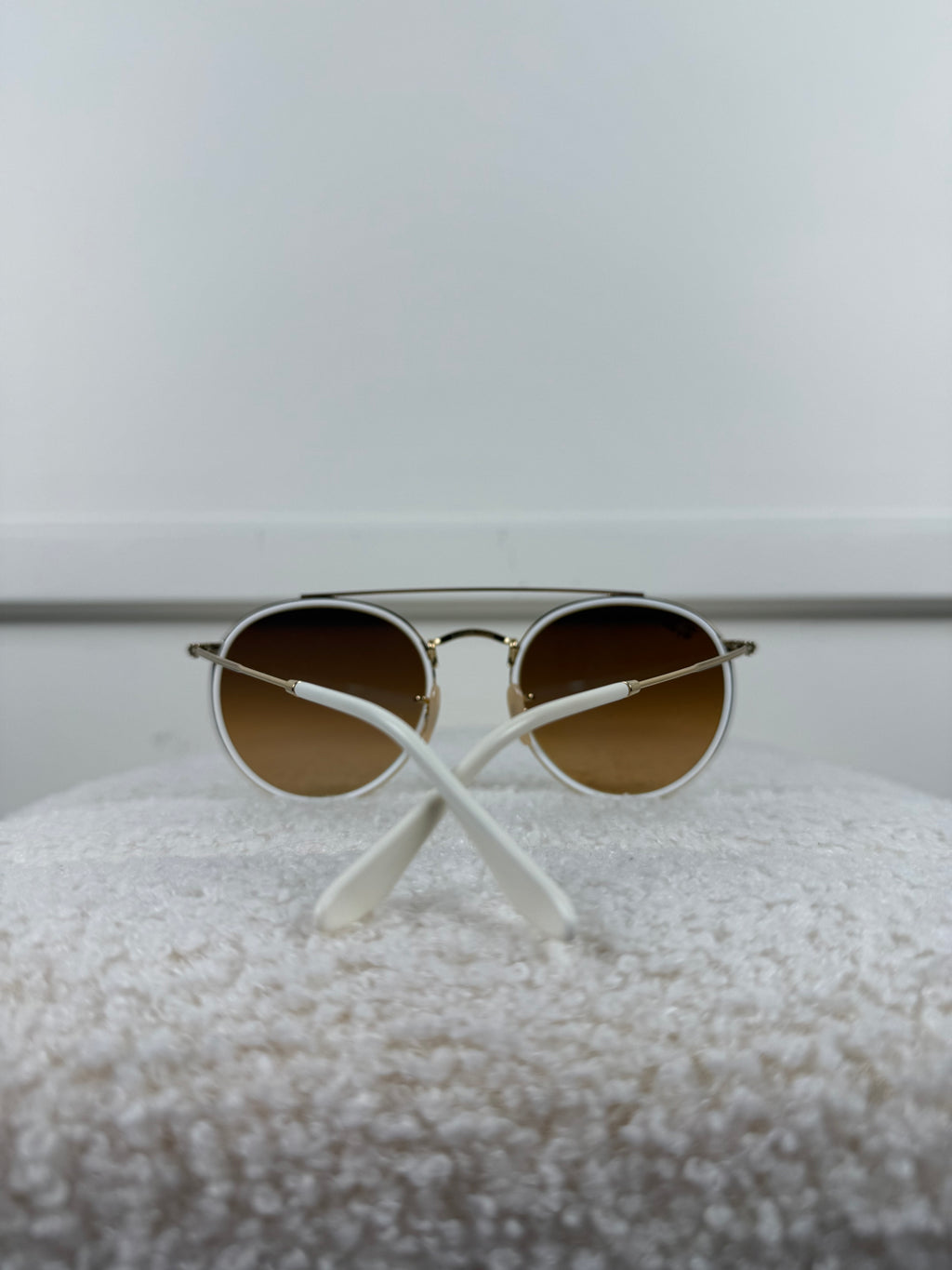 Ray-Ban Sonnenbrille – Weiss/Blau