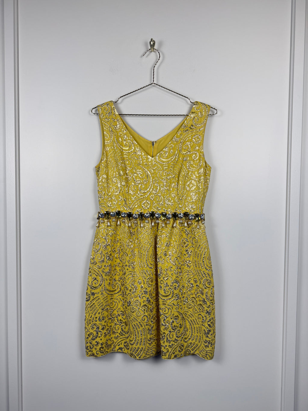 Dolce & Gabbana Kleid – Gelb/Gold – Gr. 38 DE (42 IT)