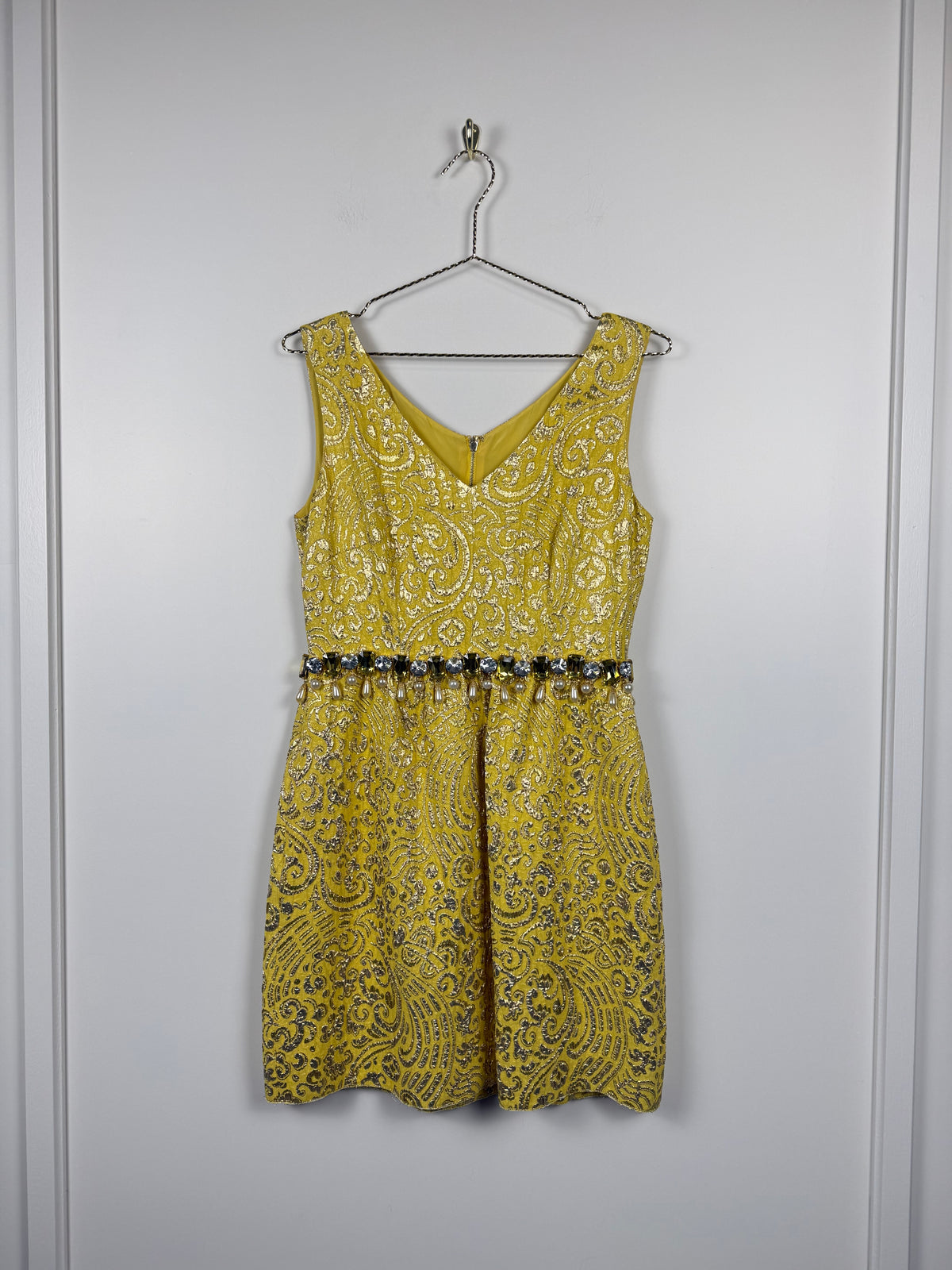 Dolce & Gabbana Kleid – Gelb/Gold – Gr. 38 DE (42 IT)