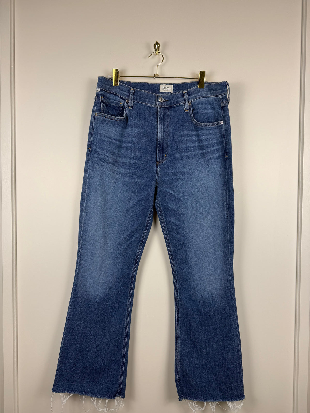 Citizens of Humanity Jeans "Isola Cropped" Blue Sz. 31