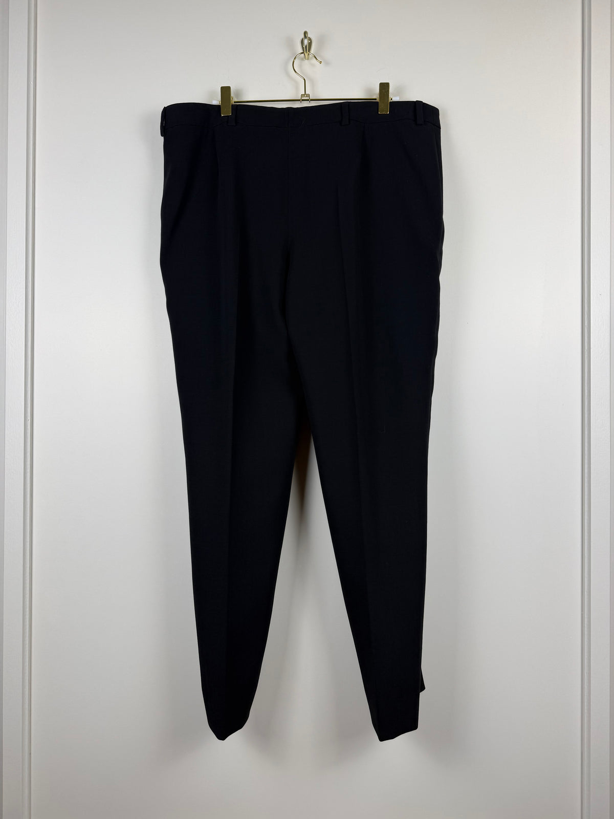 Akris Classic Wool Pants Black Sz. 42 DE