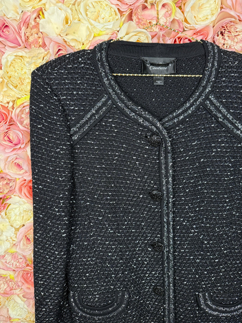 St. John Couture Jersey Coat