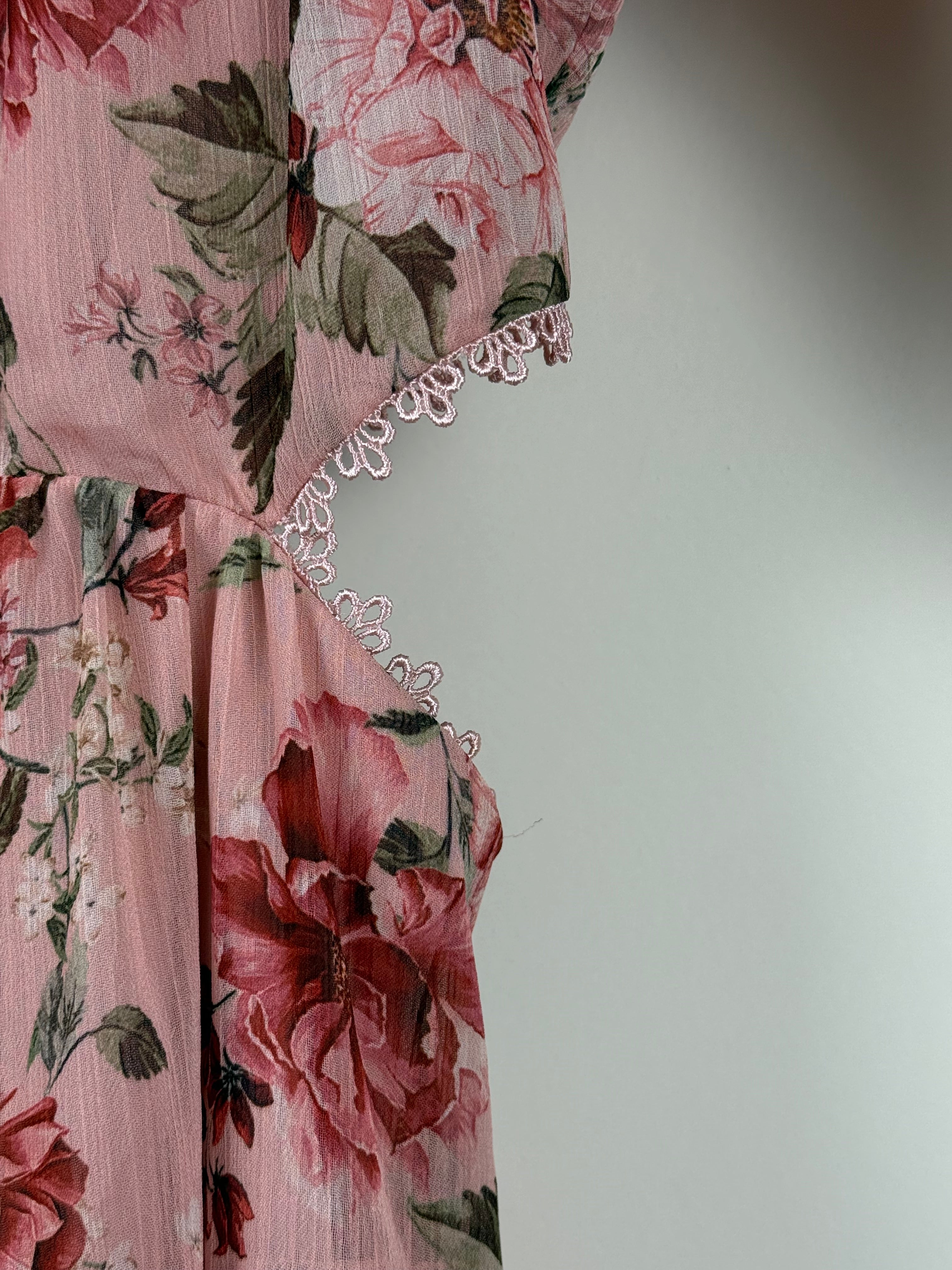 Forever New Kleid – Rosa Multicolor – Gr. 38 DE
