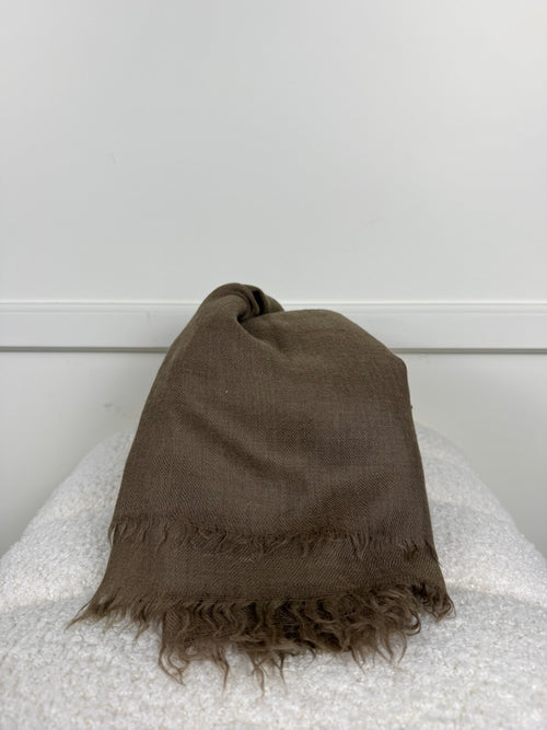 No Name Schal – Taupe