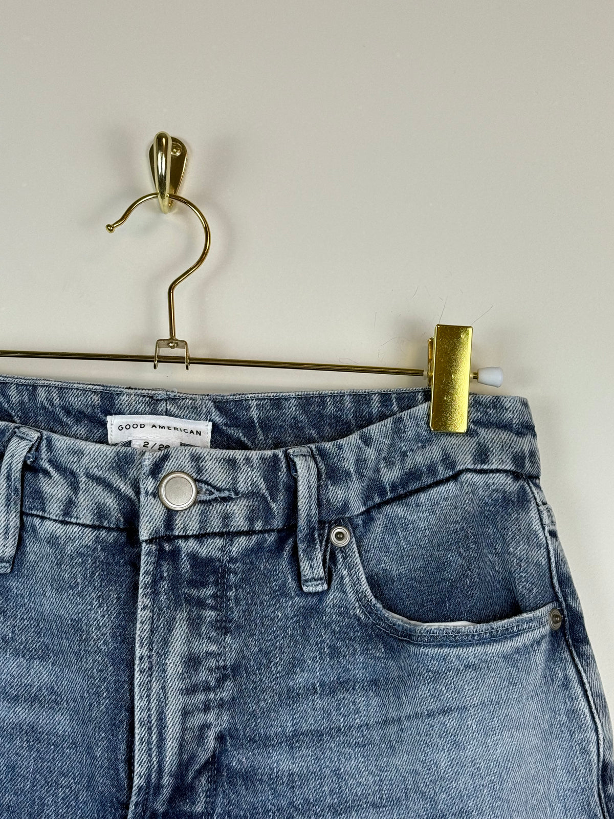 Good American "Good Classic" Indigo Sz. 2/26