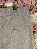 Brunello Cucinelli Linen Pants Beige White Sz. 42 DE (46 IT)