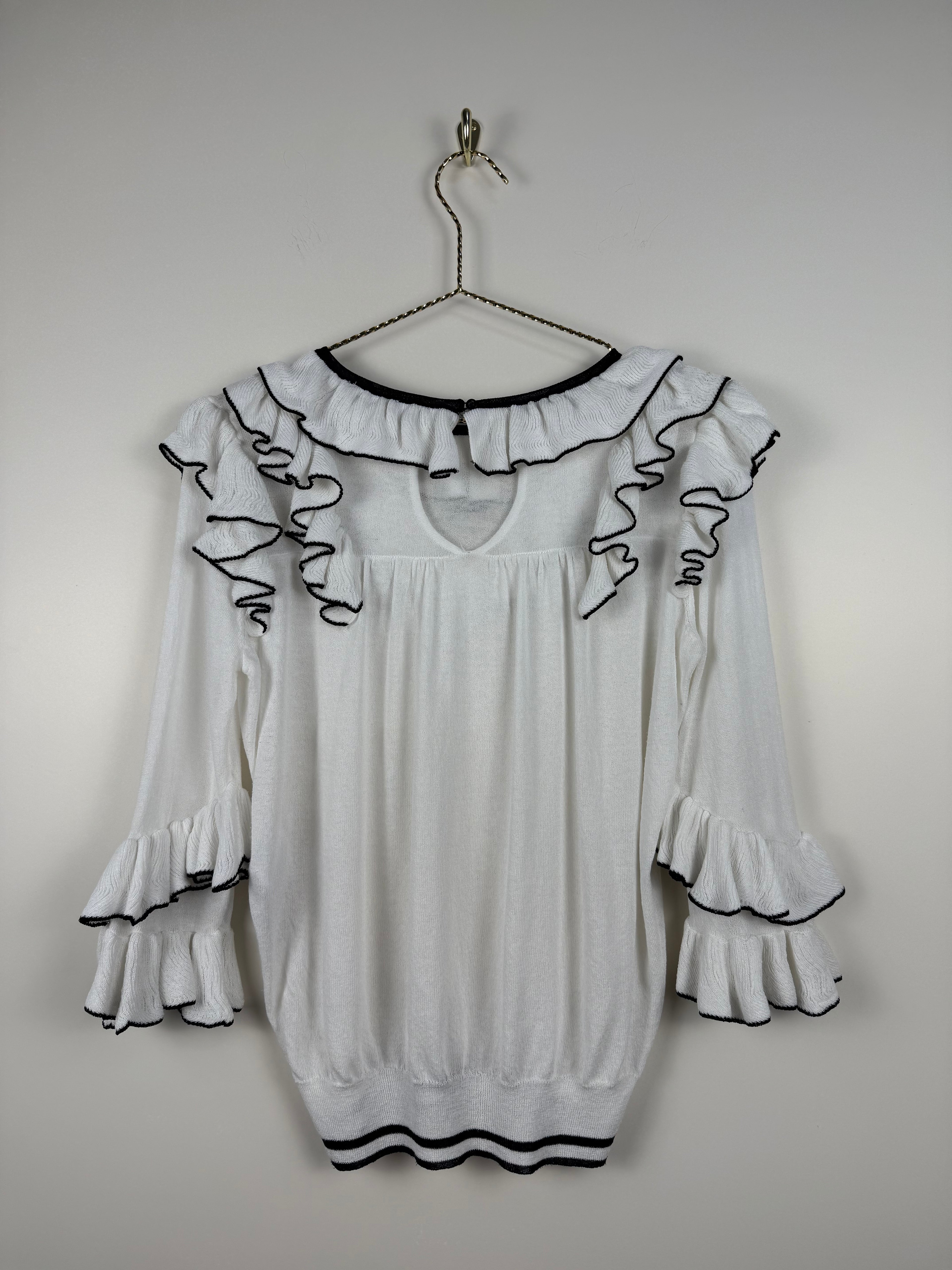 LoveShackFancy Pullover – Ecru – Gr. M