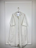 Joseph Oversized Tunic Blouse Off white Sz. 32 DE (34 FR)