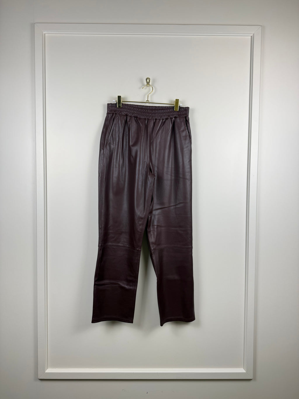 Hemisphere Lammlederhose – Bordeaux – Gr. 40 DE