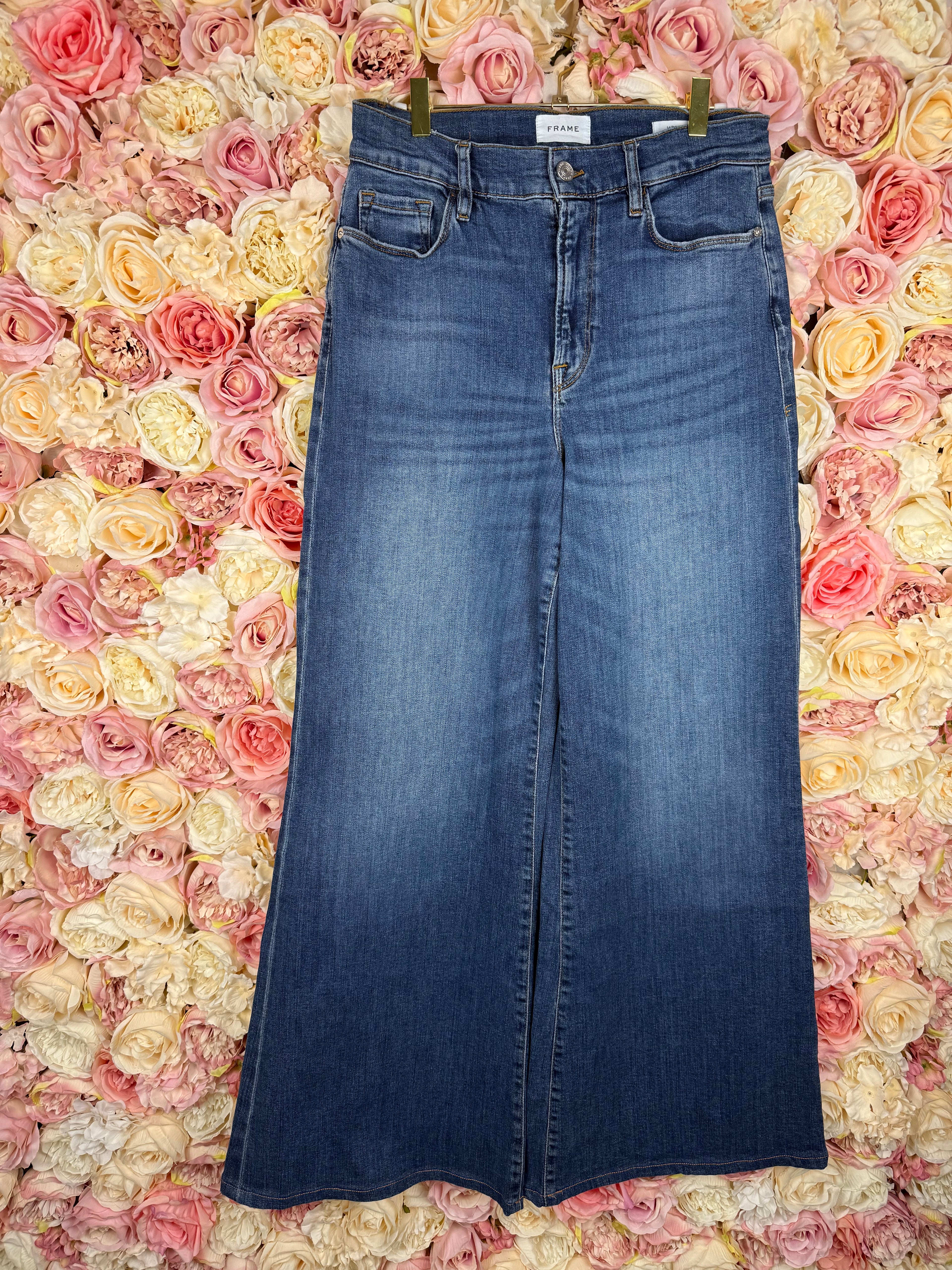 Frame Jeans "Le Palazzo" Blue Sz. 32