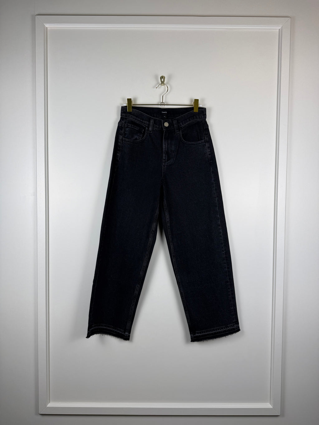Theory "Relax St. Jean" Jeans Black Sz. 24