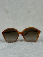 Celine Round Sunglasses Orange