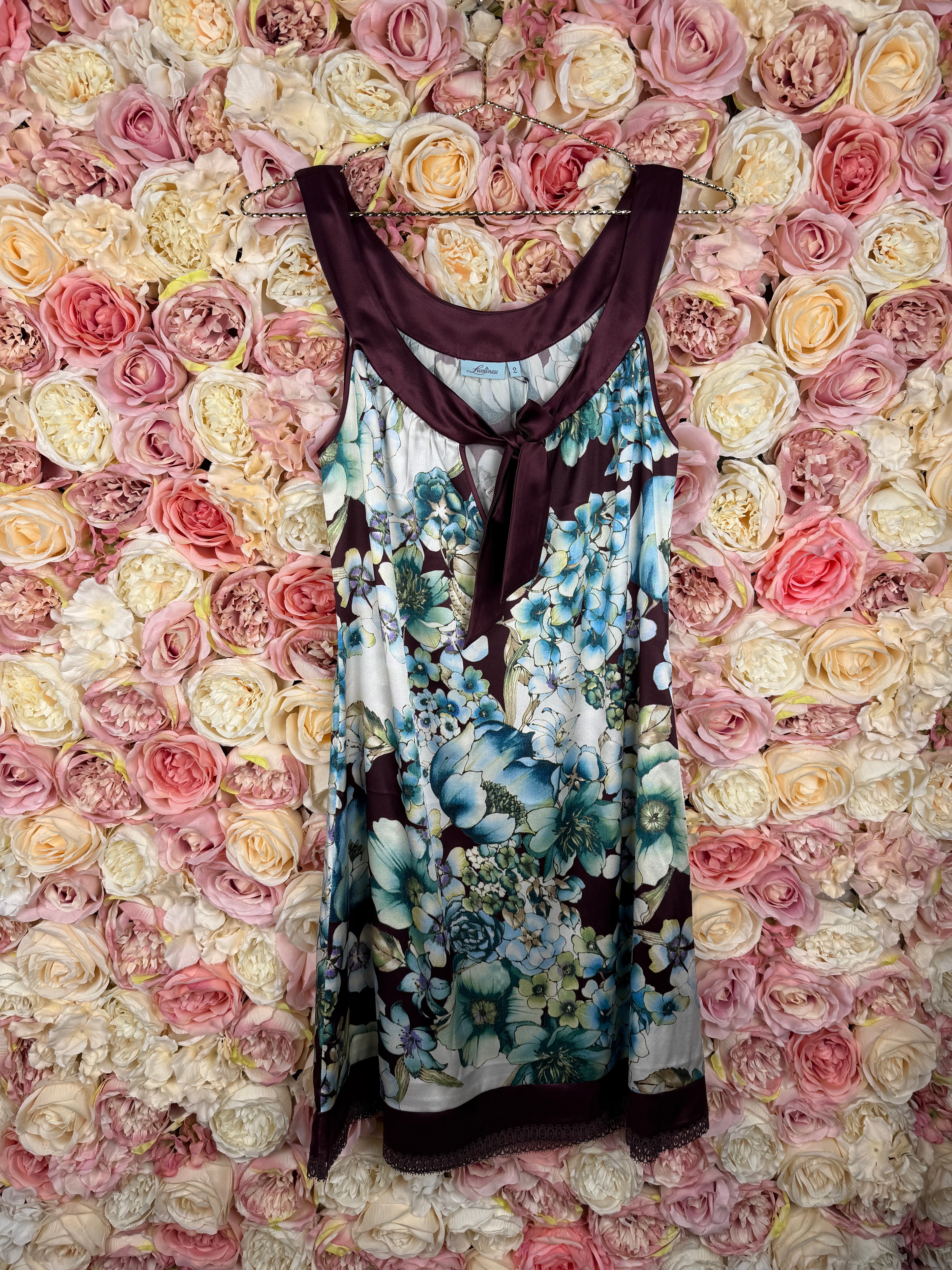 Luminess Dress Bordeaux Multi Sz. 2 (M)