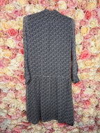 Brora Dress Black Grey Sz. 38 DE (10)