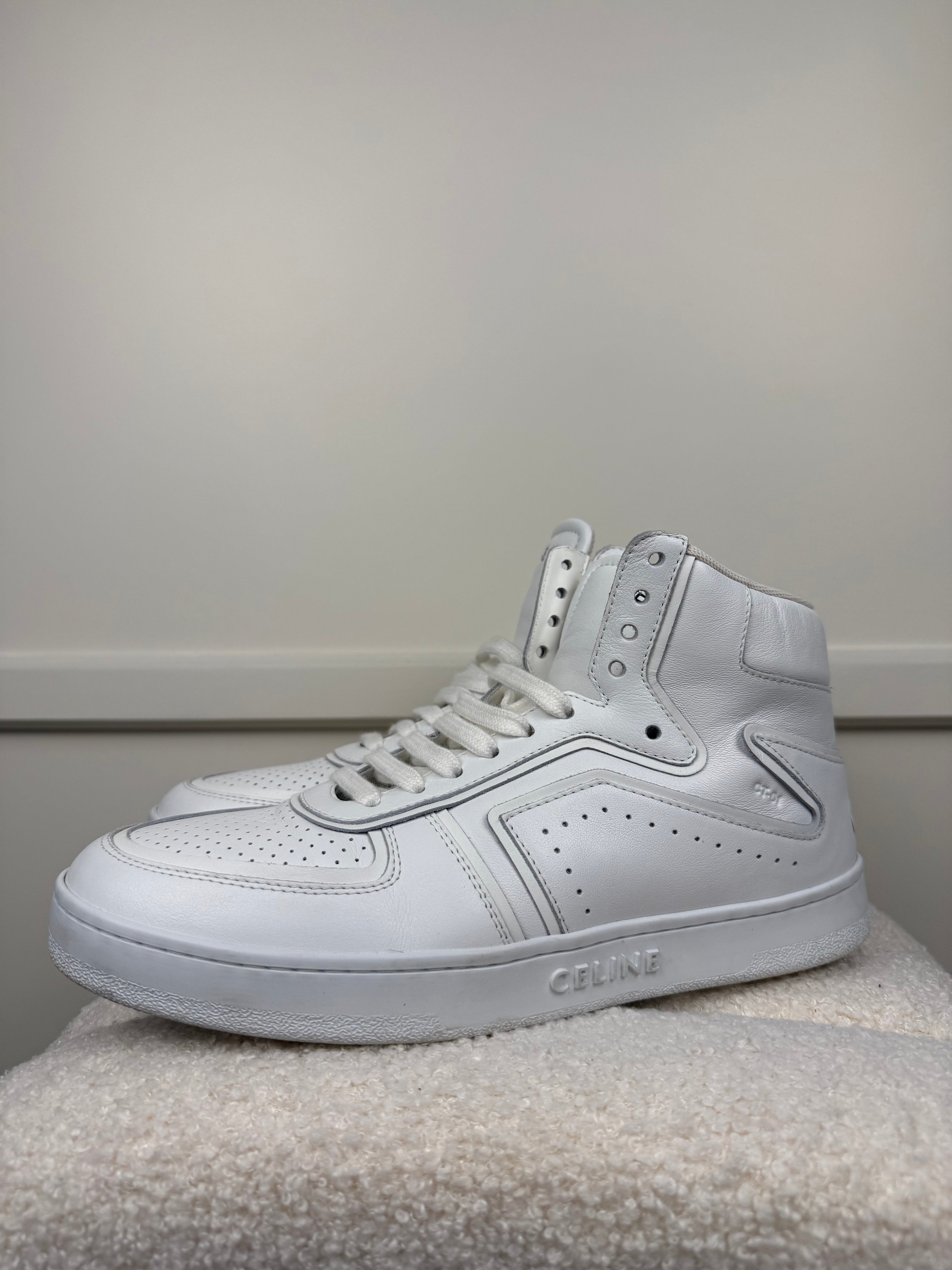 Celine High Top Sneakers White Sz. 39