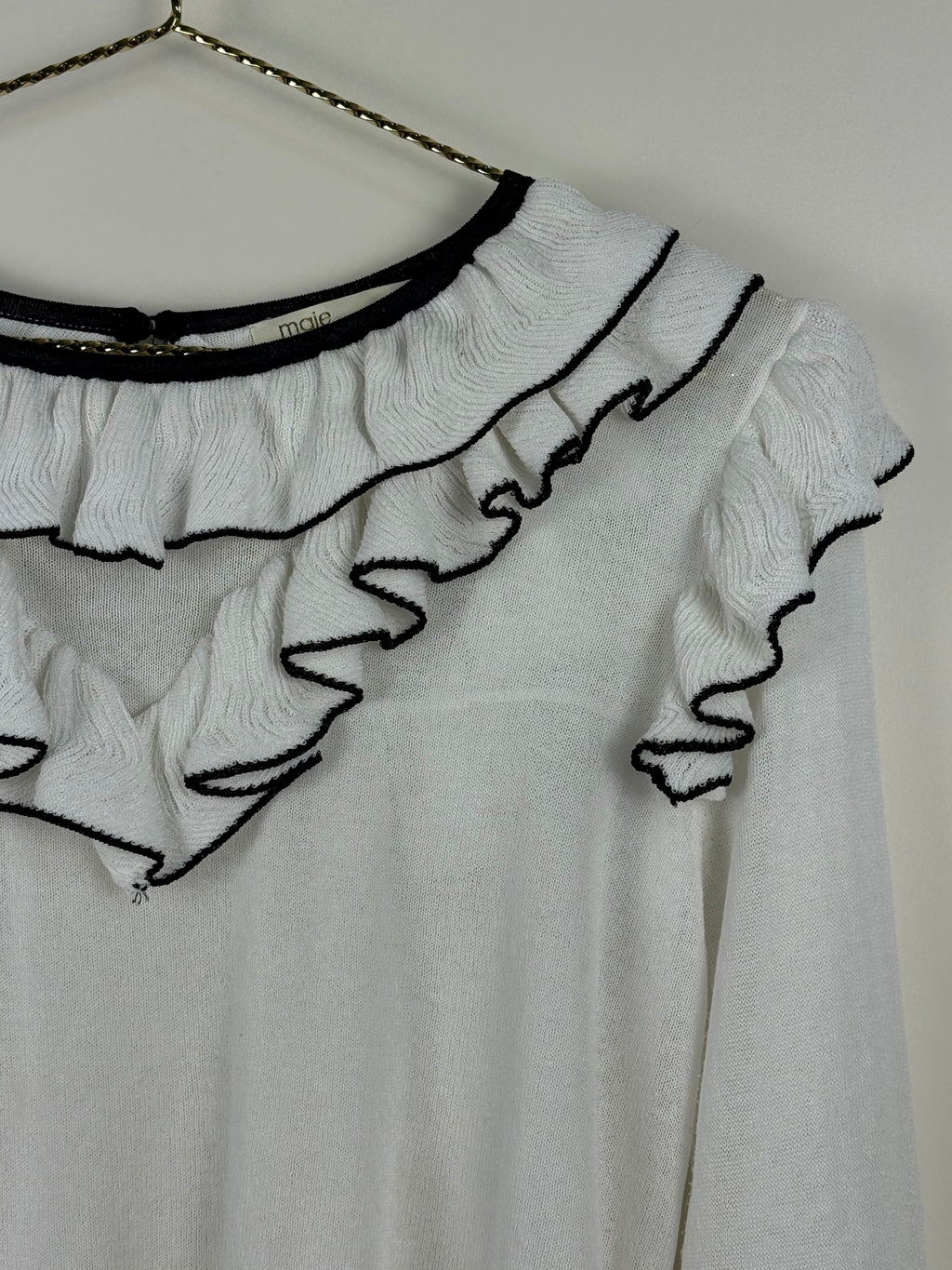 LoveShackFancy Pullover – Ecru – Gr. M