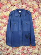 Christian Dior Jacket Runway 17 Blue Sz. 42 DE (44 FR)