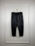 Cambio Eden Lederimitat-Hose – Schwarz – Gr. 40 DE