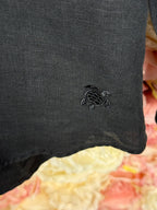 Vilebrequin Linen Blouse Black Sz. L