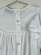 Simone Rocha Kleid mit Rüschen – Weiss – Gr. 34 DE (UK 6)