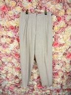 Brunello Cucinelli Linen Pants Beige White Sz. 42 DE (46 IT)