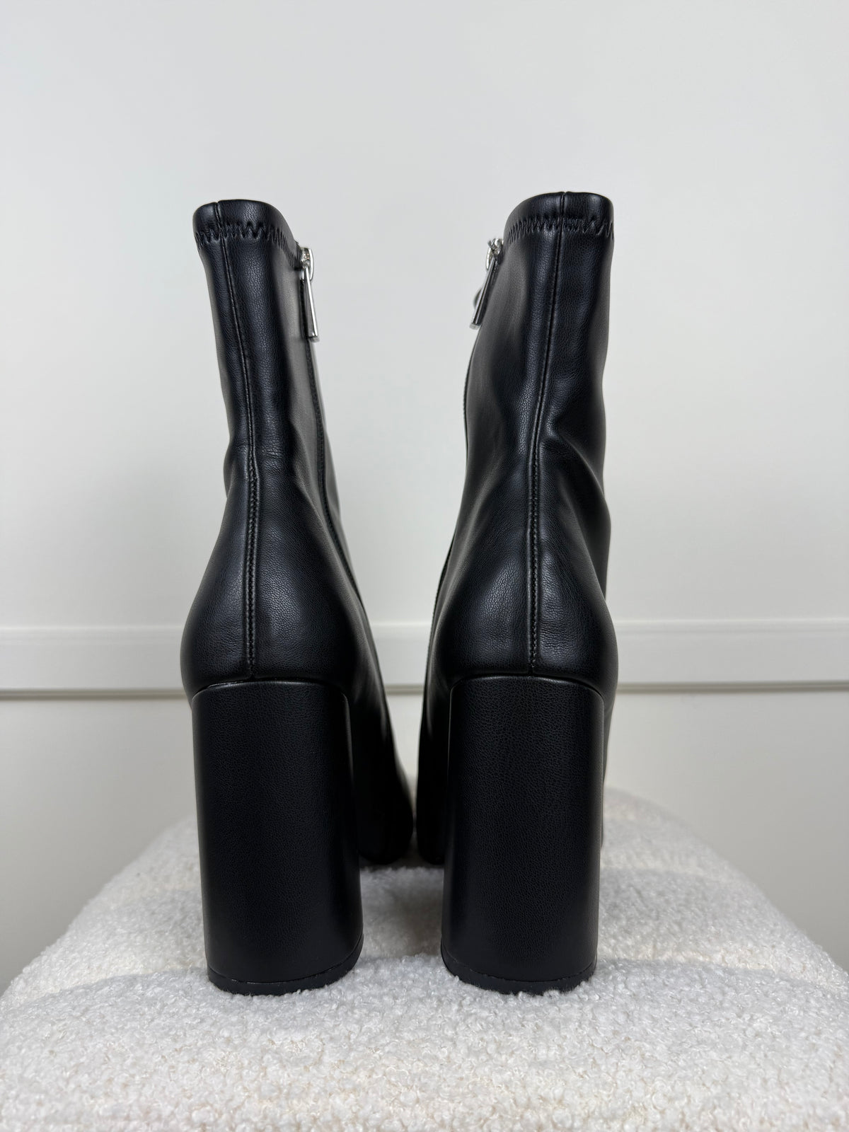 Steve Madden Fulton Stiefel – Schwarz – Gr. 39 EU
