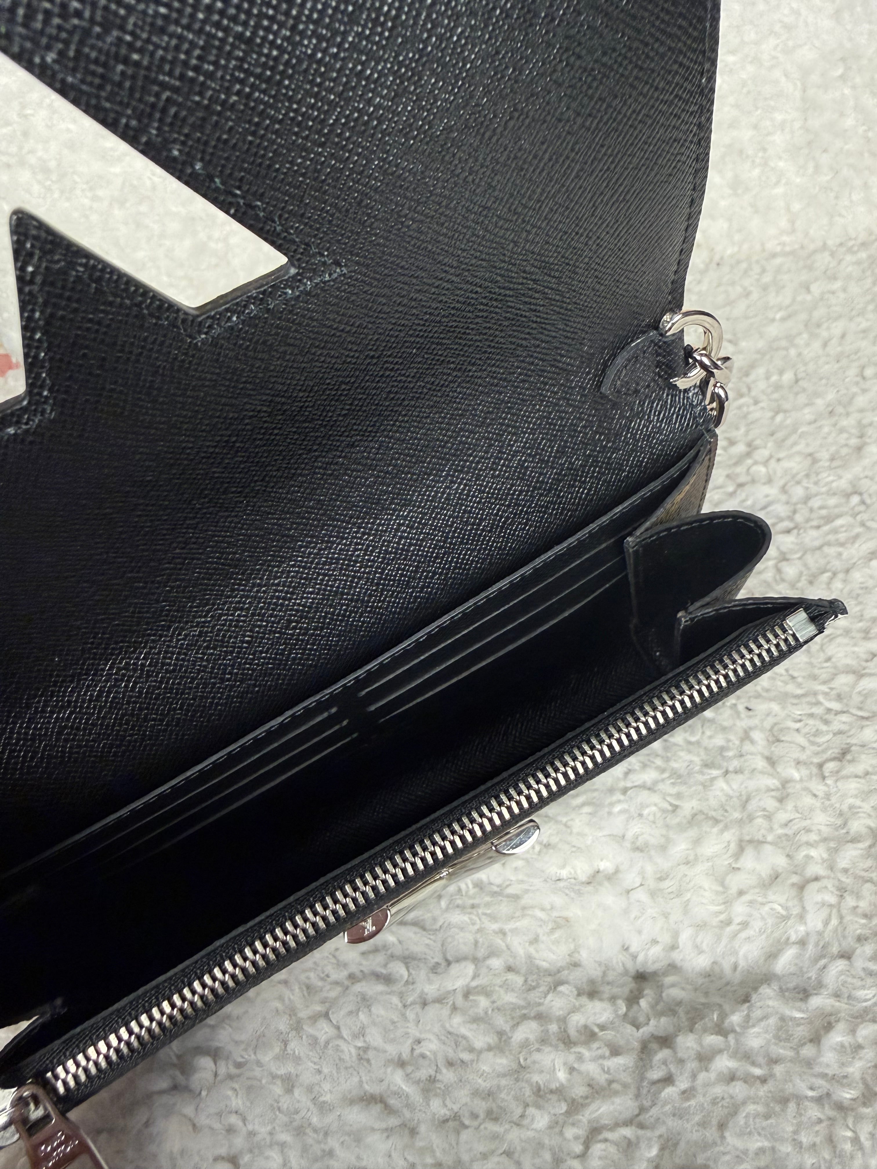 Louis Vuitton Twist Chain BB Bag Brown Black Multi