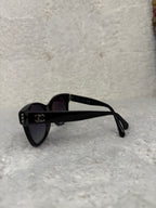 Chanel Sunglasses Dark Grey