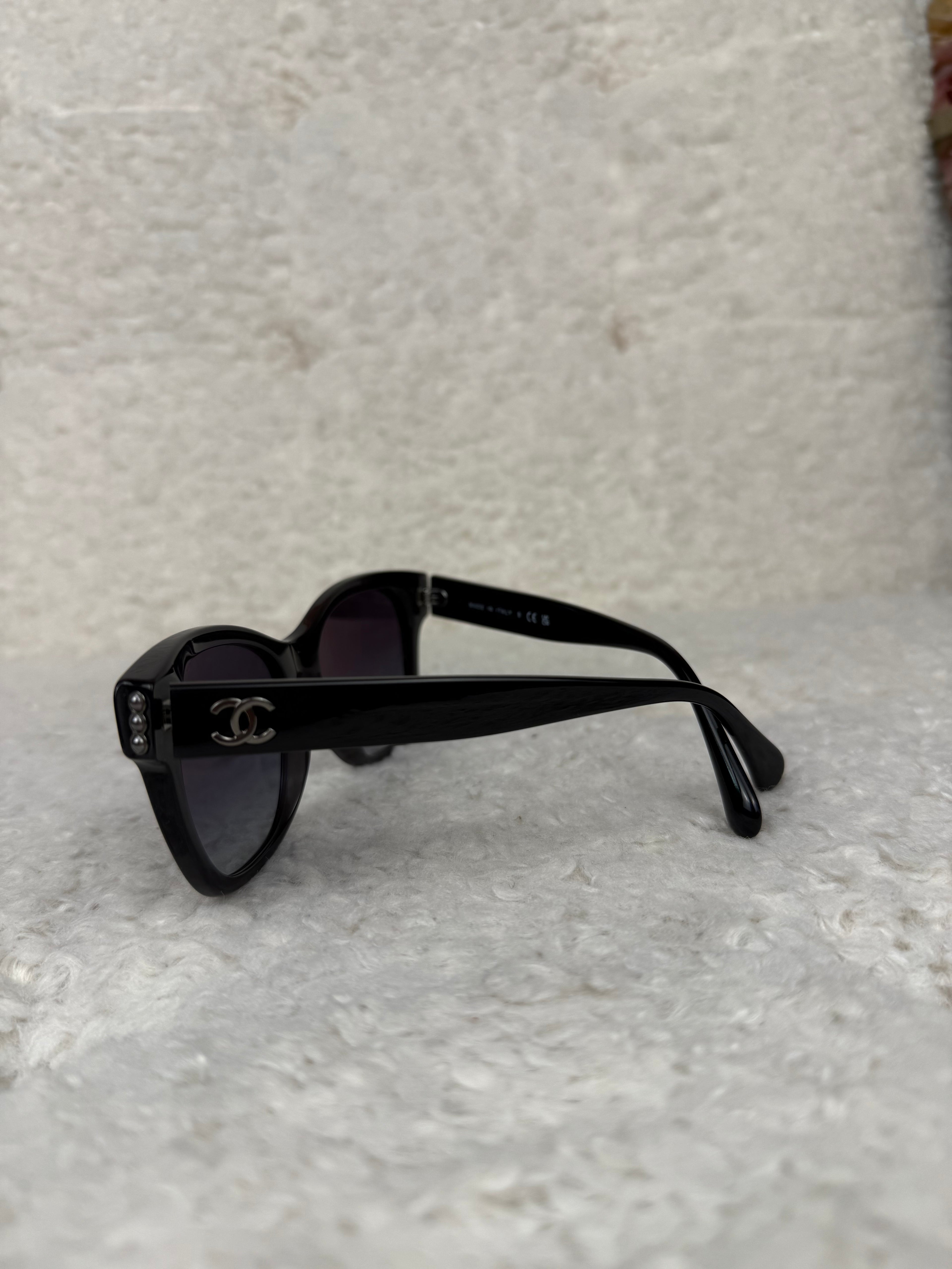 Chanel Sunglasses Dark Grey