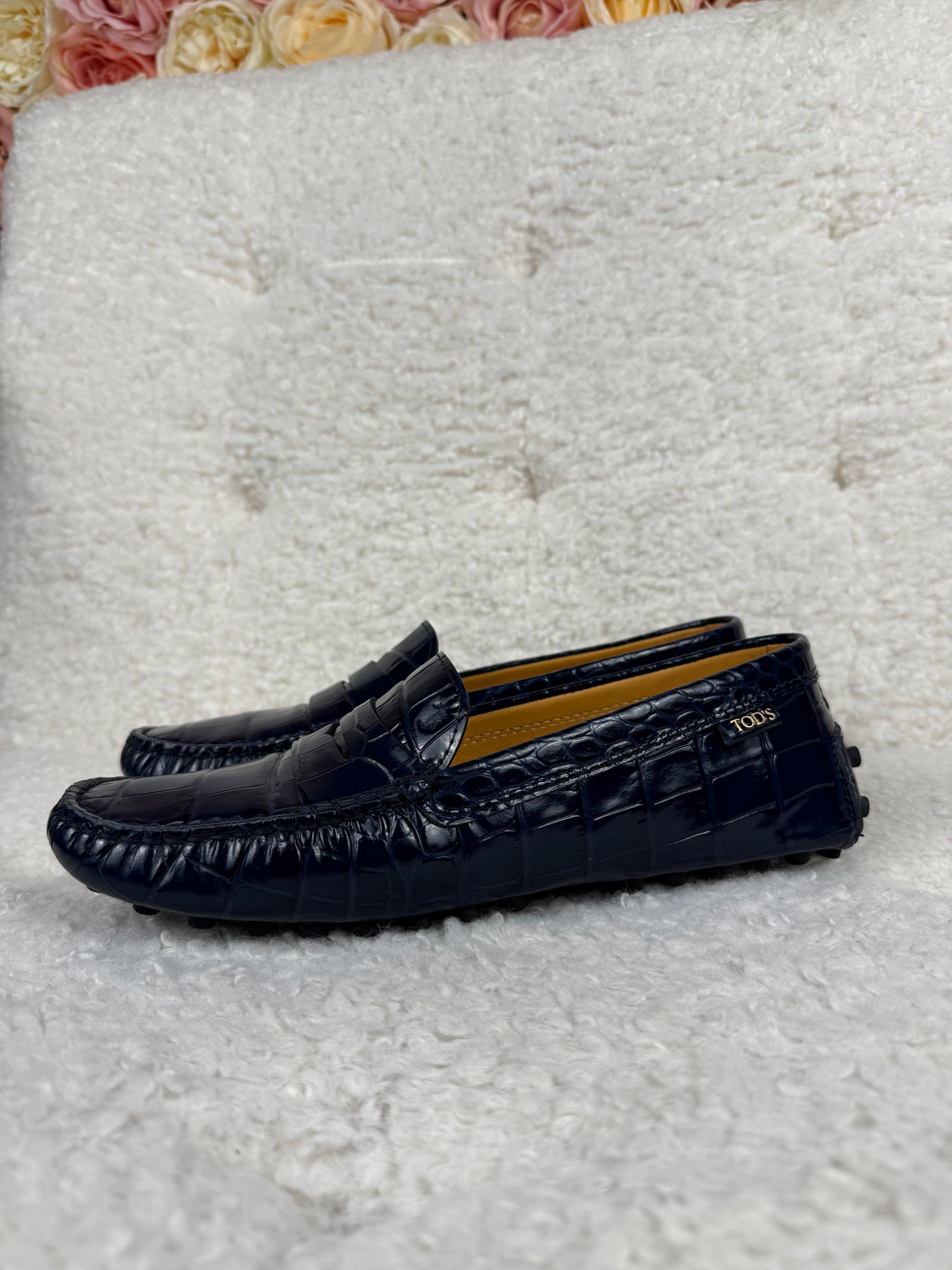 Tod's Loafers Dark Blue Sz. 38 EU