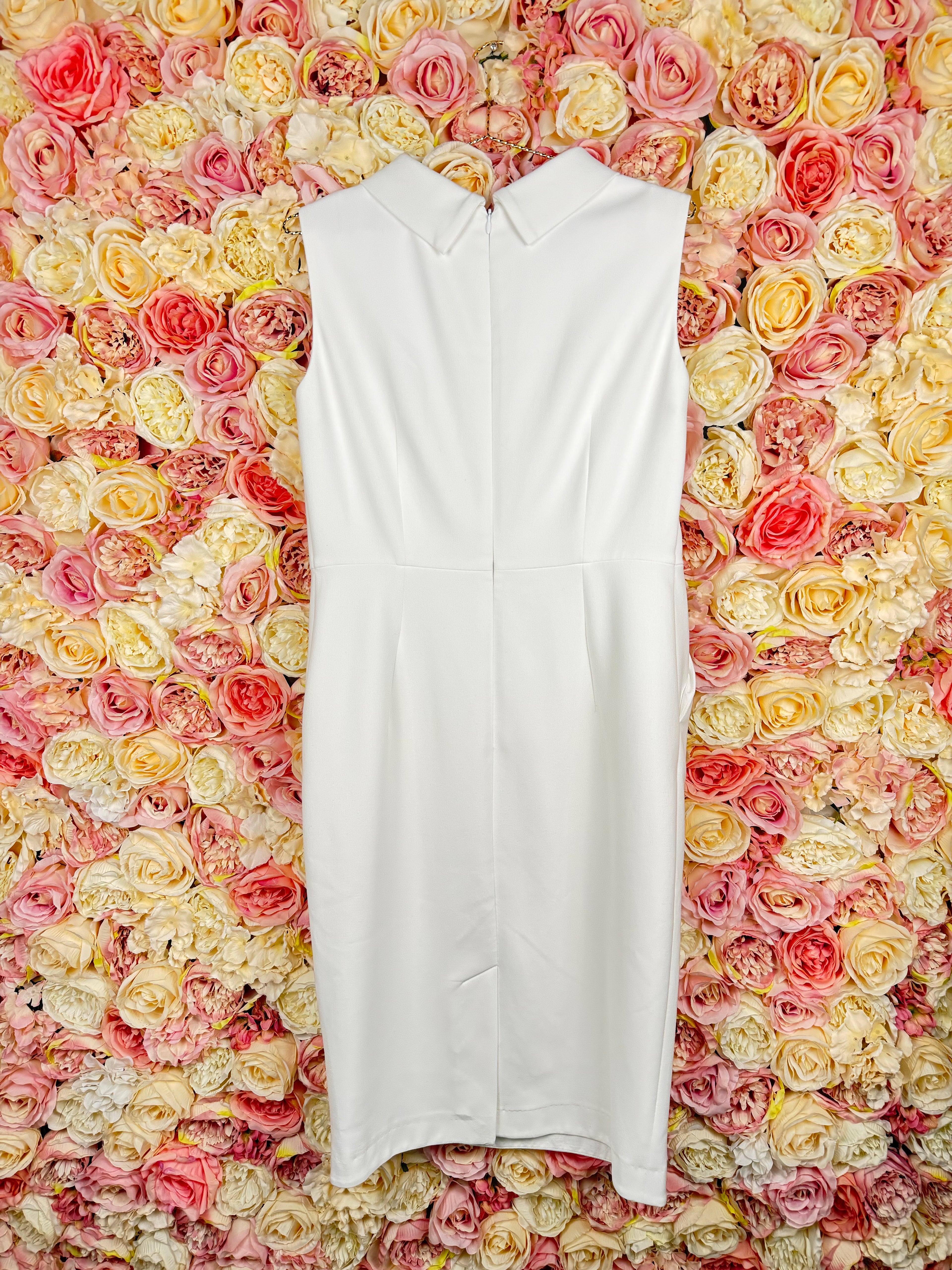 Madeleine Dress White Sz. 40 DE