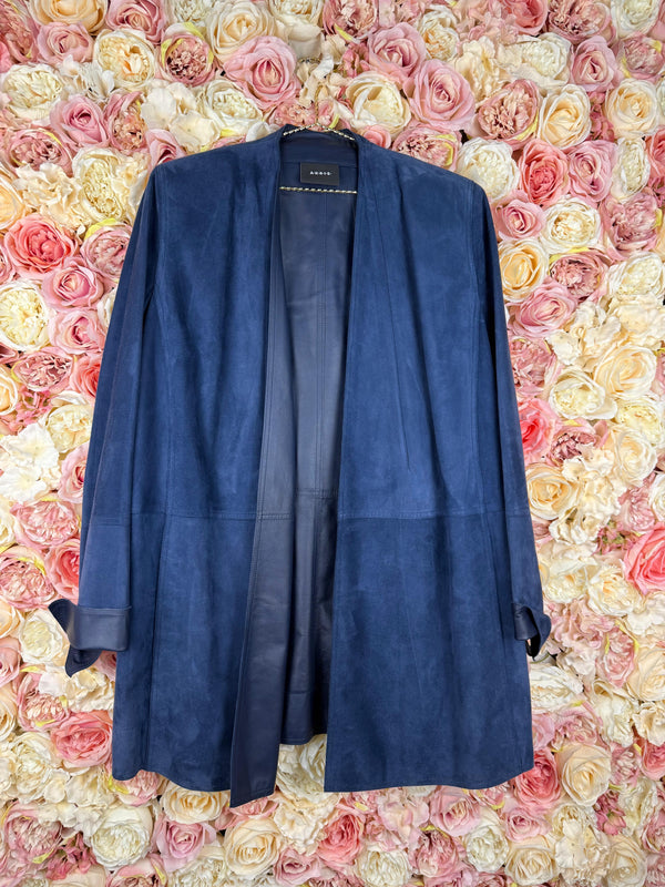 Akris Thin Velour Coat
