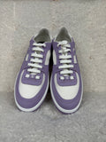 Chanel Canvas Sneakers Purple White Sz. 39.5 EU