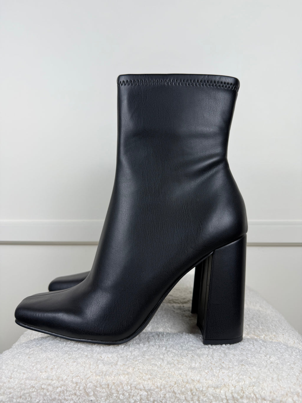 Steve Madden Fulton Stiefel – Schwarz – Gr. 39 EU